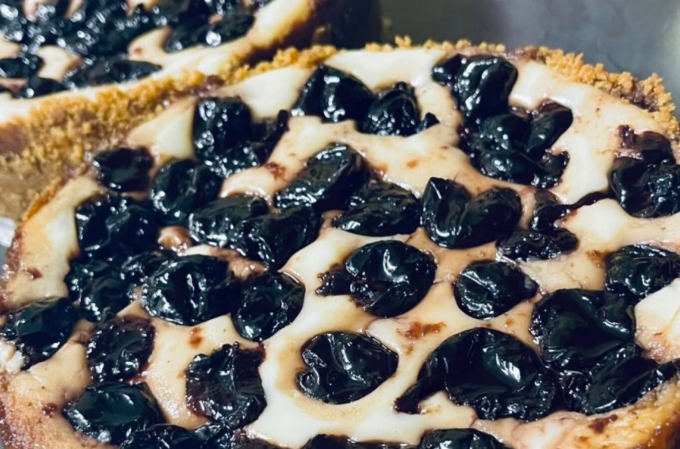 Farm-Fresh Cherry Baked Cheesecake