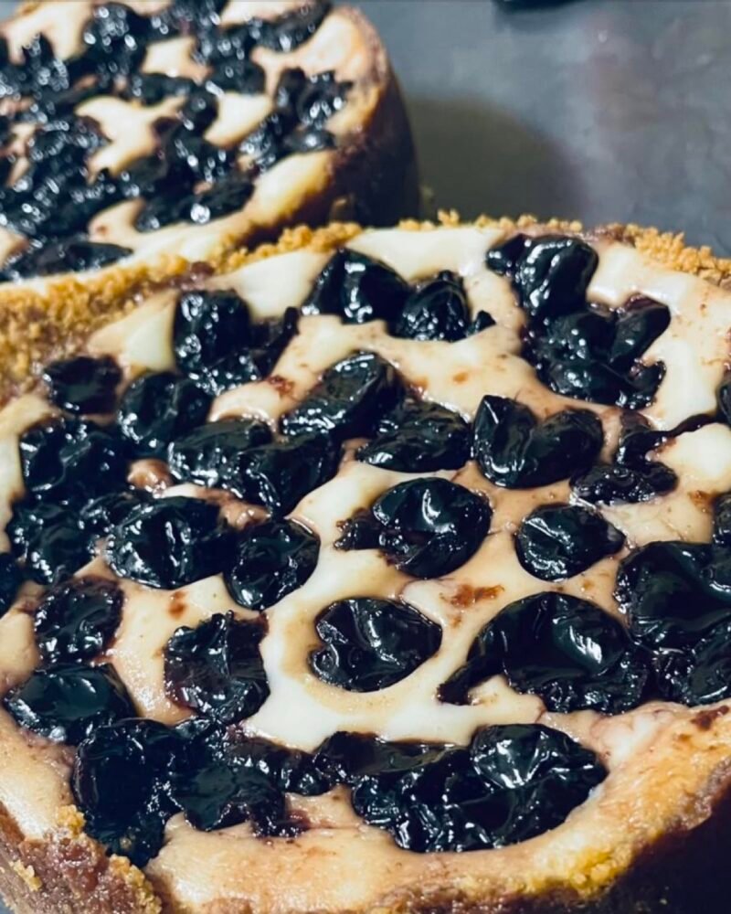 Farm-Fresh Cherry Baked Cheesecake