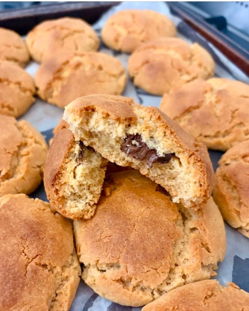 Double Crunch Peanut Butter Cookies